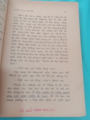 NGÀY XƯA CÒN BÉ
