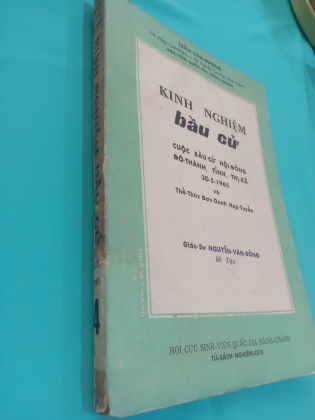 KINH NGHIỆM BẦU CỬ