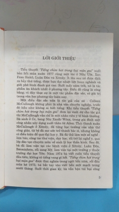 TIẾNG CHIM HÓT TRONG BỤI MẬN GAI