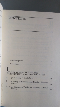 THE POLITICS OF LAW A PROGRESSIVE CRITIQUE 
