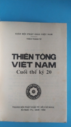 THIỀN TÔNG VIỆT NAM CUỐI THẾ KỶ 20