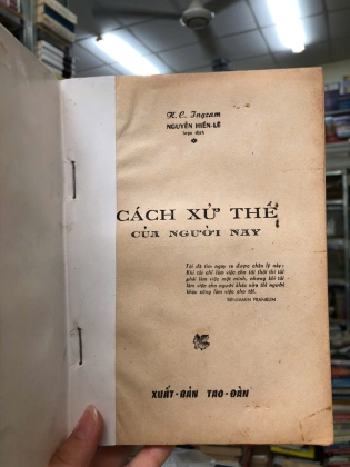 CÁCH XỬ THẾ CỦA NGƯỜI NAY 