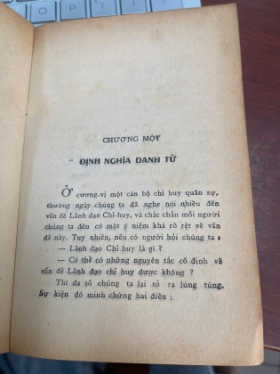NGHỆ THUẬT LÃNH ĐẠO CHỈ HUY - NGUYỄ CẢ - LÊ SƠN CƯƠNG