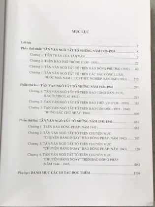 TỔNG TẬP TẢN VĂN NGÔ TẤT TỐ - CAO BẮC ĐIỂM, NGÔ THỊ THANH LỊCH
