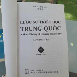 LƯỢC SỬ TRIẾT HỌC TRUNG QUỐC - PHÙNG HỮU LAN