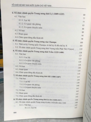TỔ CHỨC BỘ MÁY NHÀ NƯỚC QUÂN CHỦ VIỆT NAM (TỪ NĂM 939 ĐẾN NĂM 1884) - NGUYỄN MINH TƯỜNG
