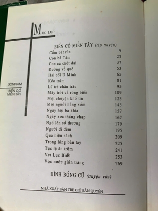 BIỂN CỎ MIỀN TÂY HÌNH BÓNG CŨ - SƠN NAM
