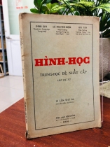 HÌNH HỌC TRUNG HỌC ĐỆ NHẤT CẤP LỚP ĐỆ TỨ - ĐINH QUI, LÊ NGUYỆN DIỆM, BÙI TẤN