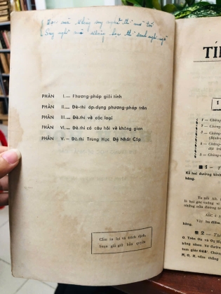 TÍNH HÌNH HỌC THI TRUNG HỌC ĐỆ NHẤT CẤP - BÙI HỮU ĐỘT