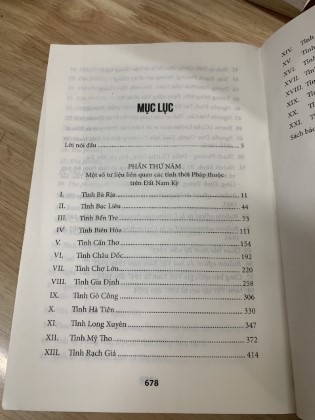 ĐỊA CHÍ HÀNH CHÍNH CÁC TỈNH NAM KỲ THỜI PHÁP THUỘC (1859-1954)