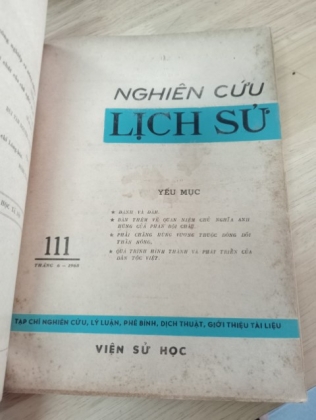 NGHIÊN CỨU LỊCH SỬ HÀ NỘI 1968 (106-111)