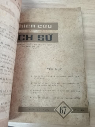 NGHIÊN CỨU LỊCH SỬ (TUYỂN TẬP 10 SỐ 1962,1964,1965, 1977,1982)