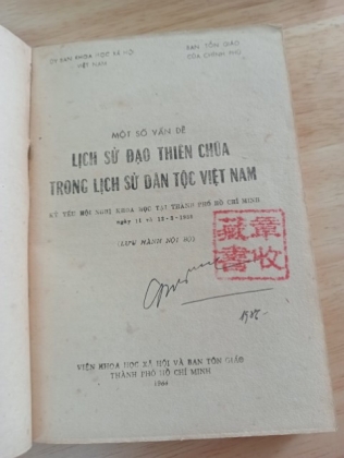 MỘT SỐ VẤN ĐỀ LỊCH SỬ ĐẠO THIÊN CHÚA TRONG LỊCH SỬ DÂN TỘC VIỆT NAM 