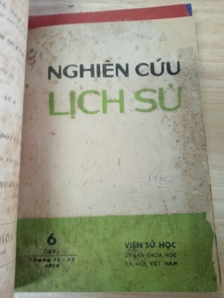 NGHIÊN CỨU LỊCH SỬ (TUYỂN TẬP 10 SỐ 1962,1964,1965, 1977,1982)