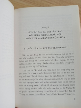 LỊCH SỬ QUỐC HỘI VIỆT NAM 