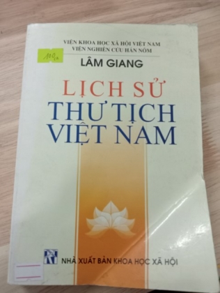 LỊCH SỬ THƯ TỊCH VIỆT NAM