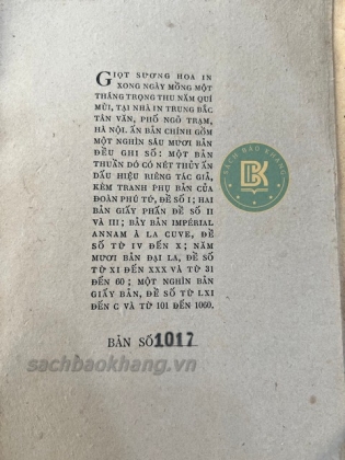GIỌT SƯƠNG HOA - PHẠM VĂN HẠNH