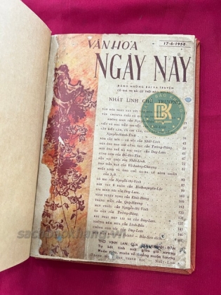 VĂN HOÁ NGÀY NAY - NHẤT LINH (TỰ LỰC VĂN ĐOÀN) TRỌN BỘ