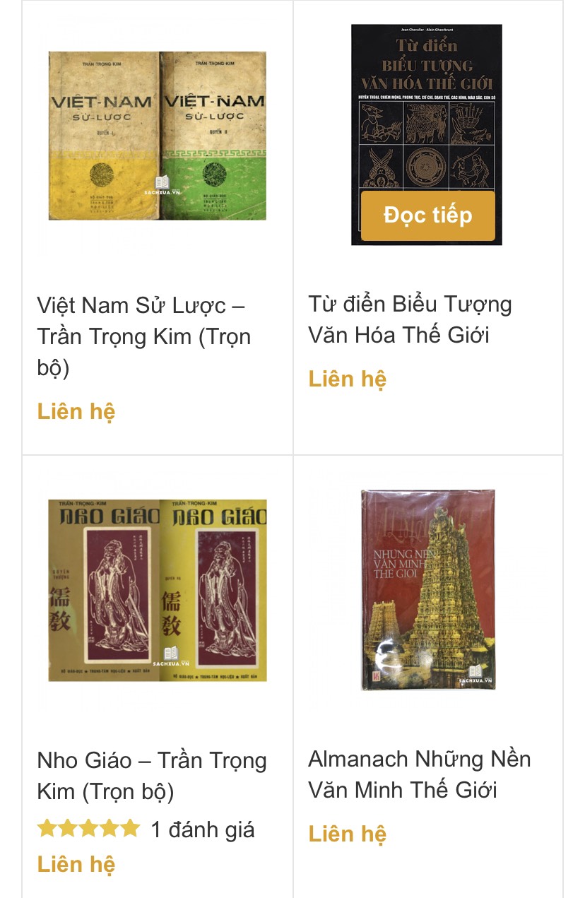Một số lưu ý cho bạn khi mua sách cũ online 3