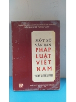 MỘT SỐ VĂN BẢN PHÁP LUẬT VIỆT NAM thế kỷ xv-xviii