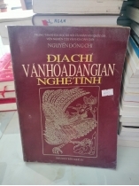 ĐỊA CHÍ VĂN HÓA DÂN GIAN NGHỆ TĨNH 
