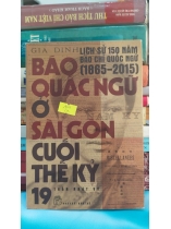 BÁO QUỐC NGỮ Ở SÀI GÒN CUỐI THẾ KỶ 19