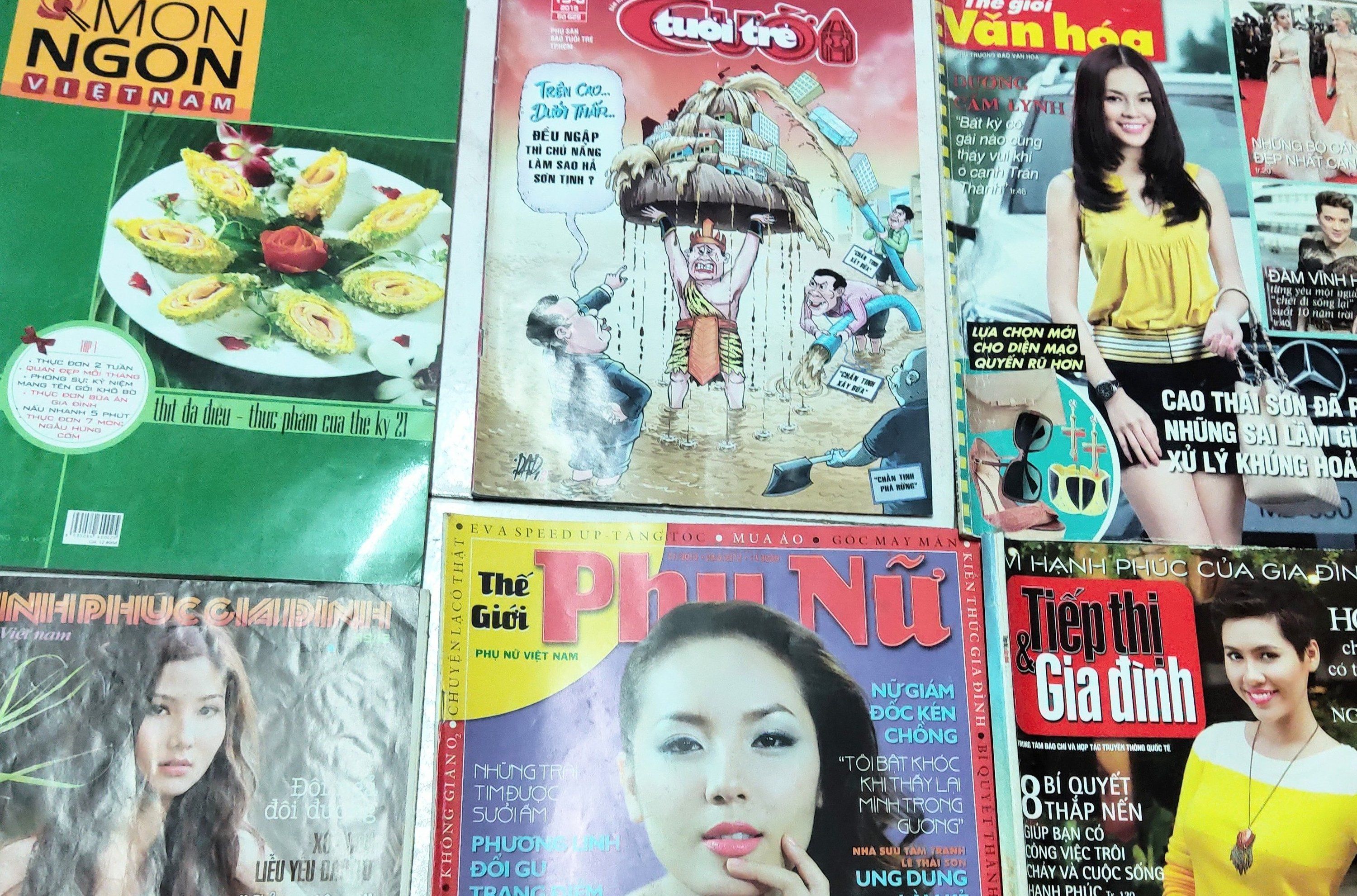Những công dụng bất ngờ đến từ tạp chí cũ