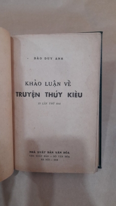 KHẢO LUẬN VỀ TRUYỆN THÚY KIỀU - ĐÀO DUY ANH