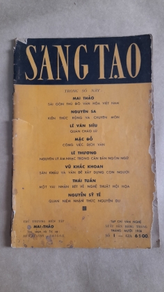 SÁNG TẠO SỐ 1