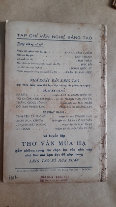 SÁNG TẠO (SỐ 6)