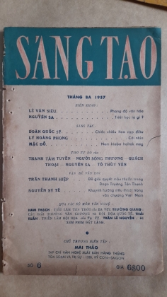 SÁNG TẠO (SỐ 6)