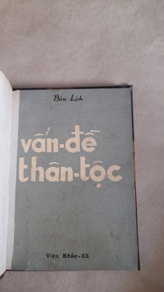 VẤN ĐỀ THÂN TỘC - BỬU LỊCH