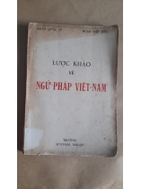 LƯỢC KHẢO VỀ NGỮ PHÁP VIÊT NAM 