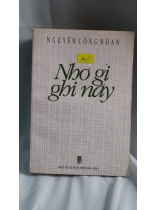 NHỚ GÌ GHI NẤY
