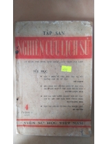 TẬP SAN NGHIÊN CỨU LỊCH SỬ