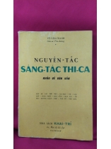 NGUYÊN TẮC SÁNG TÁC THI CA