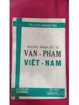 NHỮNG NHẬN XÉT VỀ VĂN PHẠM VIỆT NAM - BÙI ĐỨC TỊNH
