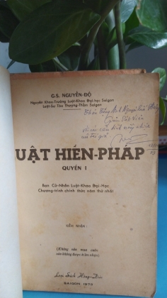 LUẬT HIẾN PHÁP - NGUYỄN ĐỘ