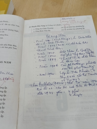 NGHIÊN CỨU ĐỊA BẠ TRIỀU NGUYỄN DINH QUẢNG NAM 