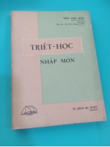 TRIẾT HỌC NHẬP MÔN - Trần Thái Đỉnh