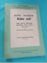 KINH NGHIỆM BẦU CỬ