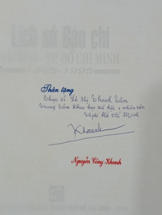 LỊCH SỬ BÁO CHÍ SÀI GÒN - TP. HỒ CHÍ MINH (1865-1995)