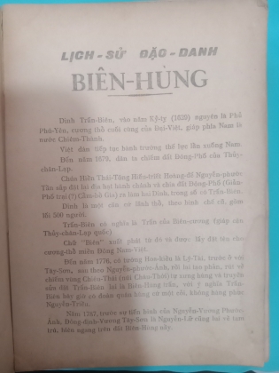 BIÊN HÒA SỬ LƯỢC TOÀN BIÊN - lương văn lựu