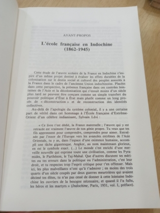L ECOLE FRANCAISE EN INDOCHINE