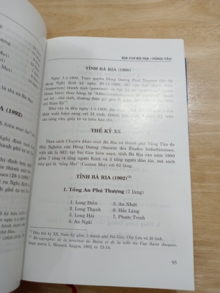 ĐỊA CHÍ BÀ RỊA - VŨNG TÀU