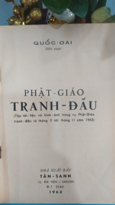 PHẬT GIÁO TRANH ĐẤU - QUỐC OAI