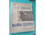 VI PHẠM NHÂN QUYỀN TẠI MIỀN NAM VIỆT NAM - VÕ ĐÌNH CƯỜNG