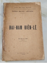ĐẠI NAM ĐIỂN LỆ - LUẬT KHOA SÀI GÒN 1962