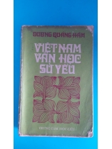 VIỆT NAM VĂN HỌC SỬ YẾU