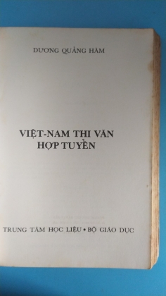 VIỆT NAM THI VĂN HỢP TUYỂN